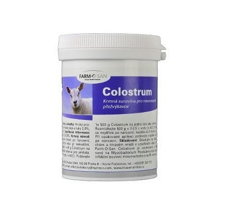 FOS Colostrum náhražka mleziva pro jehňata, kůzlata, telata 100g FOS Colostrum náhražka mleziva pro jehňata, kůzlata, telata 100g