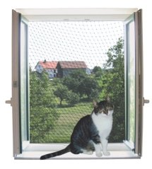 Bezpečnostní síť pro kočky 2x3m transparentní