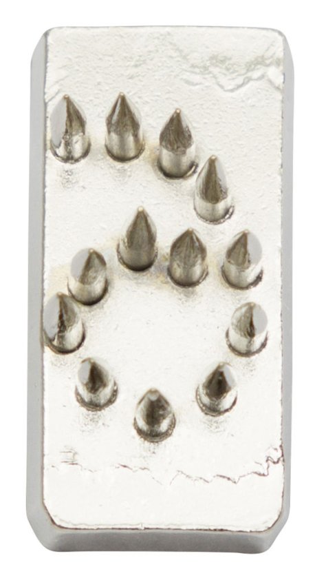 Číslo tetovací 10mm, niklované č.