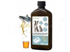 DROMY Lososový olej Premium pro psy a kočky 500ml