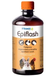 Doplňkové krmivo IFRAMIX Epiflash pro drůbež a králíky na podporu opeření a srsti 500ml Doplňkové krmivo IFRAMIX Epiflash pro drůbež a králíky na podporu opeření a srsti 500ml