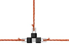 Spojka T na lanka do 3mm Litzclip® nerez(5)