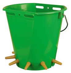 Krmné vědro pro jehňata, 6 dudlíků