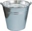 Kbelík plechový pozinkovaný