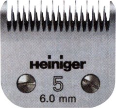 Stříhací nože č.5/6mm pro SAPHIR