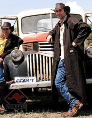 Westernový australský kabát BUSH-SKINS Riding coat Westernový australský kabát BUSH-SKINS Riding coat