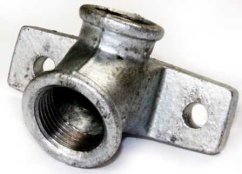 Nástavec nástěnný litinový z 1/2 na 3/4 30°