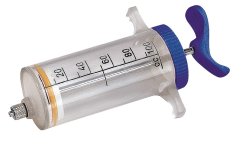 Injekční stříkačka DEMAPLAST, plastový držák LL