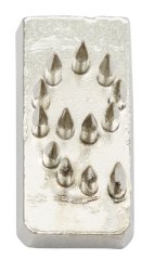 Číslo tetovací 10mm, niklované č.