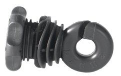 Izolátor pro ohradník na lanka a pásky do 12mm násuvný IVABLOC s matkou (25)