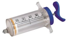 Injekční stříkačka DEMAPLAST, plastový držák LL