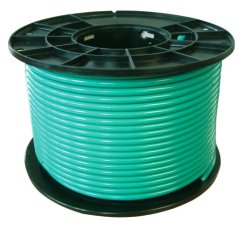 Kabel pro ohradníky PREMIUM s dvojitou izolací pro vysoké napětí zelený (100)