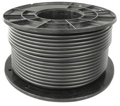 Kabel pro ohradníky s izolací pro vysoké napětí černý (50)