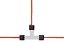 Spojka T na lanka do 3mm Litzclip® nerez(5)