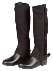 Jezdecké minichapsy dětské ClassicStretch syntetické,