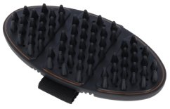 COVALLIERO Flex 2K masážní hřbílko na koně čer/hně 18,5cm