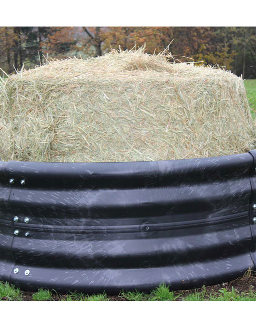 Krmelec na balíky sena pro koně, skot, daňky  OK Plast kruhový, ø 180cm