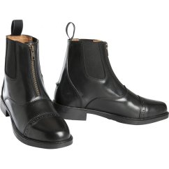 Jezdecká perka EQUITHEME Zip kožená