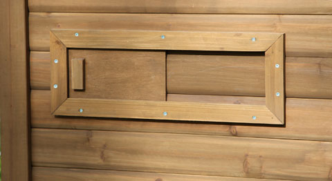 Kurník FLORENTINA dřevěný 146x74x80cm