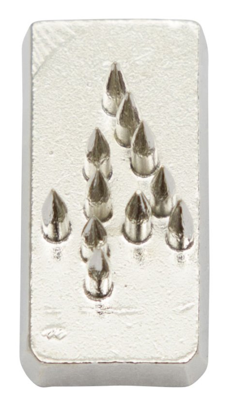 Číslo tetovací 10mm, niklované č.