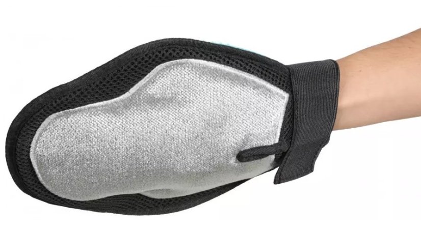 Vyčesávací rukavice pro psy ZOLUX ANAH oboustranná 2v1