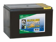 Alkalická baterie pro elektrický ohradník 9V/175Ah