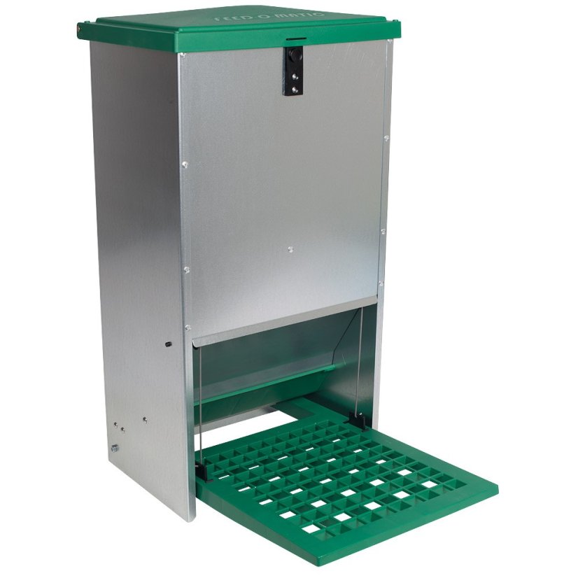 Automatické nášlapné krmítko pro slepice, drůbež  G-line - Hmotnost: 20kg