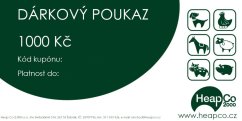 Dárkový poukaz 1000 Kč