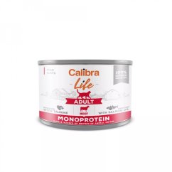 Krmivo pro kočky hovězí CALIBRA Cat Life Adult Beef, konzerva 200g