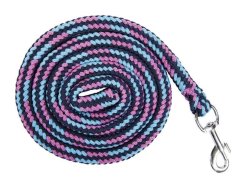 Vodítko pro koně HKM Funny Horses modré, 180cm